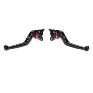Bremsespak og clutchspakssikkerhet egnet for Yamaha Tenere 700 19-23 sammenleggbar med ABE svart-rød