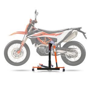 Sentralstativ egnet for KTM 690 Enduro / R 19-24 oransje motorsykkeljekk ConStands Power-Evo