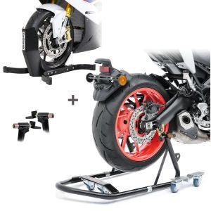 Set MP1 Motorrad Montageständer Hinten + Motorradwippe Easy Plus ConStands_1