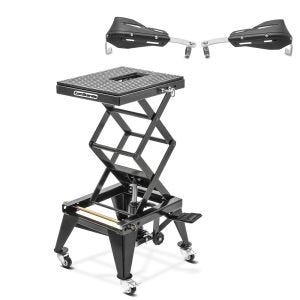 Scherenheber Cross-Lift XL + Handprotektoren für Husqvarna 701 Enduro / Supermoto schwarz_1