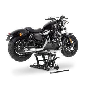 Motorrad Hebebühne ConStands Mid-Lift L Motorradheber für Harley und Chopper bis 680 kg in schwarz_1