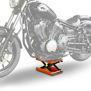 Motorrad Hebebühne ConStands Mid-Lift M Motorradheber für Harley und Chopper bis 500 kg in orange_1