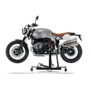 Manøvreringshjelp egnet for BMW R NineT Scrambler 16-23 grå - for garasje, sidestativ og hovedstativ, 300 kg