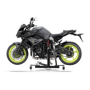 Manøvreringshjelp egnet for Yamaha MT-10 16-24 grå - for garasje, sidestativ og hovedstativ, 300 kg