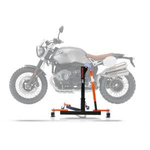 Sentralstativ egnet for BMW R NineT Scrambler 16-23 oransje motorsykkeljekk ConStands Power-Evo