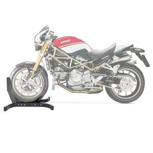 Motorsykkelrocker egnet for Ducati Monster S2R 1000 Motorsykkelstativ ConStands Easy-Plus svart