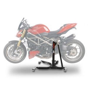 Sentralstativ egnet for Ducati Streetfighter 848 11-15 motorsykkeljekk ConStands Power-Classic