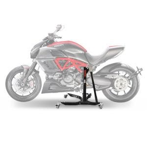 Sentralstativ egnet for Ducati Diavel 11-18 motorsykkeljekk ConStands Power-Classic