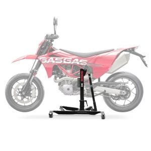 Sentralstativ egnet for Gas Gas SM 700 Supermoto 22-24 svart motorsykkeljekk ConStands Power-Classic