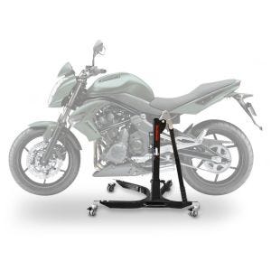 Sentralstativ egnet for Kawasaki ER-6n 05-11 motorsykkeljekk ConStands Power-Classic