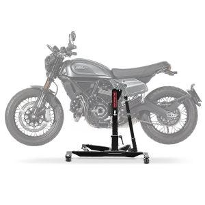 Sentralstativ egnet for Ducati Scrambler Nightshift 21-24 svart motorsykkeljekk ConStands Power-Classic