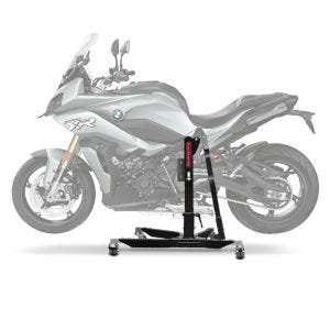 Sentralstativ egnet for BMW S1000 XR 20-25 svart motorsykkeljekk Power-Classic ConStands2