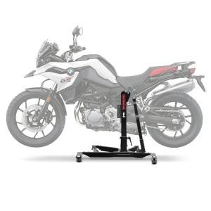 Sentralstativ egnet for BMW F 800 GS 2024 svart motorsykkeljekk ConStands Power-Classic