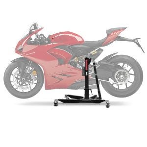 Sentralstativ egnet for Ducati Panigale V2 20-24 motorsykkeljekk Power-Classic ConStands svart NYHET