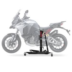 Sentralstativ egnet for Ducati Multistrada V4 21-24 svart motorsykkeljekk ConStands Power-Classic NYHET