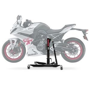 Sentralstativ egnet for Suzuki GSX-8R 2024 svart motorsykkeljekk ConStands Power-Classic