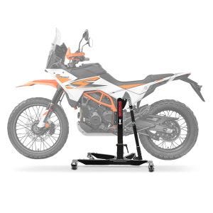 Sentralstativ egnet for KTM 390 Adventure R 2025 ConStands svart motorsykkeljekk Power-Classic