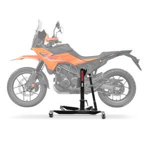 Sentralstativ egnet for KTM 390 Adventure X 2025 ConStands svart motorsykkeljekk Power-Classic