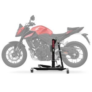 Sentralstativ egnet for Honda Hornet CB 500 2024 svart motorsykkeljekk ConStands Power-Classic