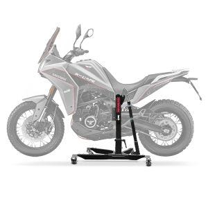 Sentralstativ egnet for Moto Morini X-Cape 650 21-24 svart motorsykkeljekk ConStands Power-Classic