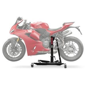 Sentralstativ egnet for Ducati Panigale V2/S 2025 svart motorsykkeljekk ConStands Power-Classic
