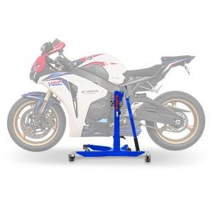 Sentralstativ egnet for Honda CBR 1000 RR Fireblade 08-16 blå motorsykkeljekk ConStands Power-Classic