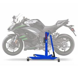 Sentralstativ egnet for Kawasaki Ninja 1000 SX 20-24 blå motorsykkeljack ConStands Power-Classic