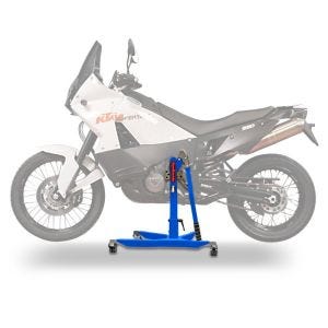 Sentralstativ egnet for KTM 950 Adventure / S 03-06 blå motorsykkeljekk ConStands Power-Classic