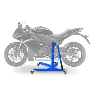 Sentralstativ egnet for Honda CBR 600 F 11-13 blå motorsykkeljekk ConStands Power-Classic
