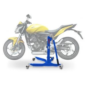 Sentralstativ egnet for Honda Hornet 600 07-13 blå motorsykkeljekk ConStands Power-Classic