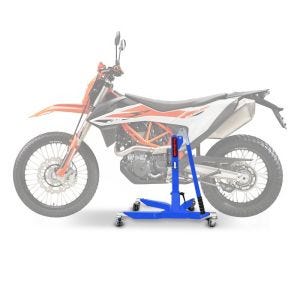 Sentralstativ egnet for KTM 690 Enduro / R 19-24 Blå motorsykkeljekk ConStands Power-Classic