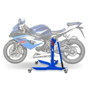 Sentralstativ egnet for Suzuki GSX-R 1000 05-08 blå motorsykkeljekk ConStands Power-Classic NYHET