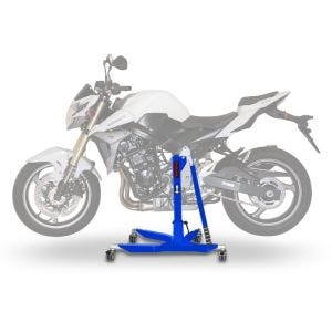 Sentralstativ egnet for Suzuki GSR 750 11-16 blå motorsykkeljekk ConStands Power-Classic