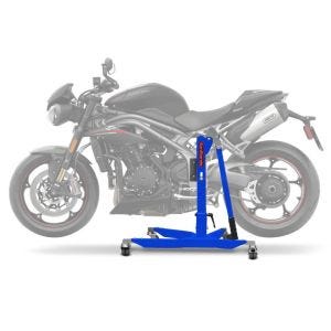 Zentralständer für Triumph Speed Triple RS 18-20 Blau Motorradheber Power-Classic ConStands_1