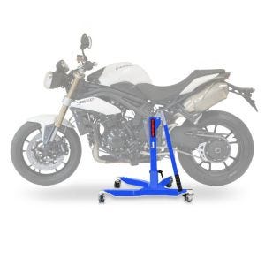 Sentralstativ egnet for Triumph Speed Triple / R / S 11-20 blå motorsykkeljack ConStands Power-Classic