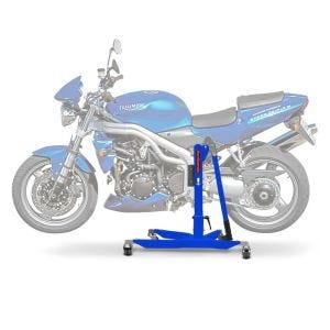 Sentralstativ egnet for Triumph Speed Triple 97-01 Blue motorsykkeljekk ConStands Power-Classic