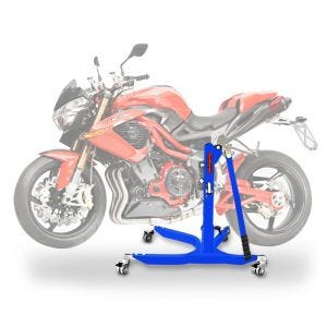 Sentralstativ som passer for Benelli Century Racer 1130 11-12 blå motorsykkeljekk ConStands Power-Classic