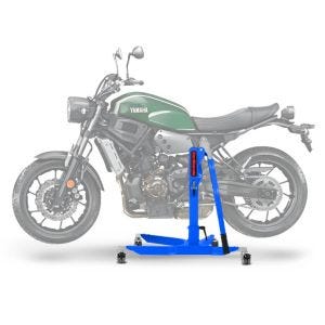 Sentralstativ egnet for Yamaha XSR 700 16-25 blå motorsykkeljack ConStands Power-Classic