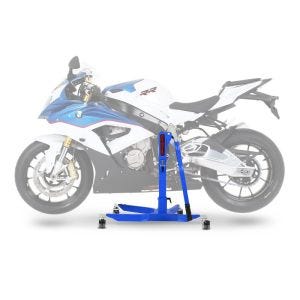 Sentralstativ egnet for BMW S 1000 RR 15-18 blå motorsykkeljekk ConStands Power-Classic NYHET