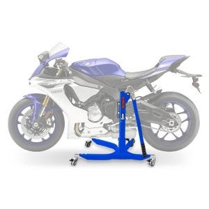 Sentralstativ egnet for Yamaha YZF-R1 15-25 blå motorsykkeljack ConStands Power-Classic