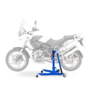 Sentralstativ egnet for BMW R 1200 GS 04-12 blå motorsykkeljekk ConStands Power-Classic