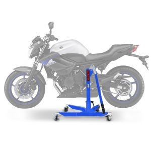 Sentralstativ egnet for Yamaha XJ6 / Diversion / F 09-16 blå motorsykkeljack ConStands Power-Classic