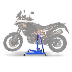 Sentralstativ som passer for KTM 1090 / 1190 Adventure / R 13-18 blå motorsykkeljekk ConStands Power-Classic