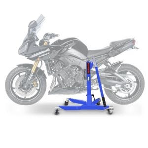 Sentralstativ egnet for Yamaha FZ8 / Fazer 8 (FZ8 Fazer) 10-16 blå motorsykkeljack ConStands Power-Classic