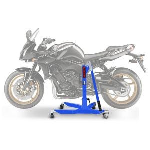 Sentralstativ egnet for Yamaha FZ1 / Fazer 06-15 blå motorsykkeljack ConStands Power-Classic