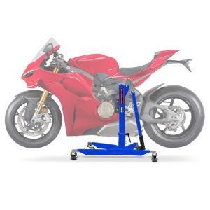 Sentralstativ egnet for Ducati Panigale V4/S 2025 Blue Motorcycle Jack ConStands Power-Classic