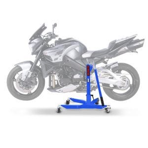 Sentralstativ egnet for Suzuki B-King 07-12 Blå motorsykkeljekk ConStands Power-Classic