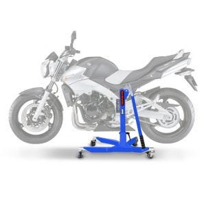 Sentralstativ egnet for Suzuki GSR 600 06-11 Blå motorsykkeljekk ConStands Power-Classic