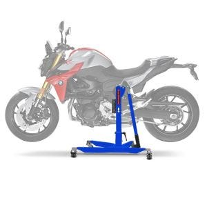 Sentralstativ egnet for BMW F 900 R / F 900 XR 20-24 Blå motorsykkeljekk ConStands Power-Classic NYHET