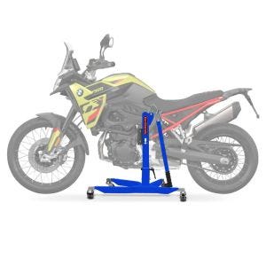 Sentralstativ egnet for BMW F 900 GS/ Adventure 24-25 Blue motorsykkeljekk ConStands Power-Classic